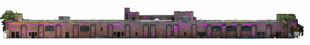 This image is an orthomosaic that has been created by T2D2 after the geotagged images were processed